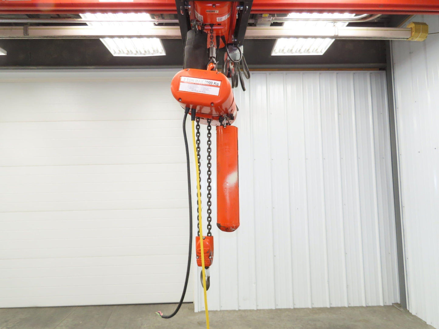 CM Lodestar R 2 Ton Electric Chain Hoist 8 FPM 15' Lift 11' Pendant 230/460 3 PH