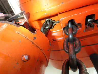 CM Lodestar R 2 Ton Electric Chain Hoist 8 FPM 15' Lift 11' Pendant 230/460 3 PH