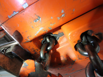 CM Lodestar R 2 Ton Electric Chain Hoist 8 FPM 16' Lift 12' Pendant 240/480 3 PH