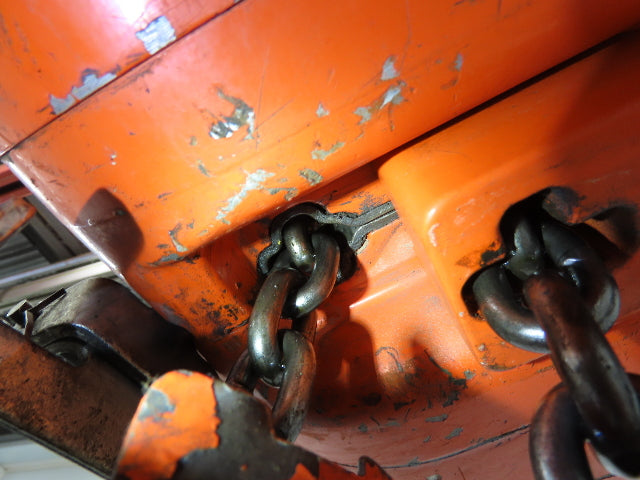 CM Lodestar R 2 Ton Electric Chain Hoist 8 FPM 16' Lift 12' Pendant 240/480 3 PH