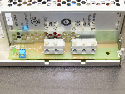 Idec Izumi ED3L-G24A2F Power Supply 200-240V 2.9A 50/60Hz Input 24V 11A Output