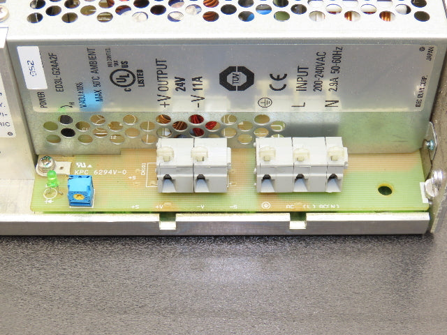 Idec Izumi ED3L-G24A2F Power Supply 200-240V 2.9A 50/60Hz Input 24V 11A Output