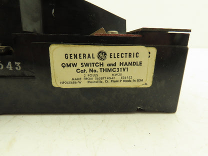 General Electric THMC31V1 MW30 30A Fusible Disconnect QMW Switch Replacement Set