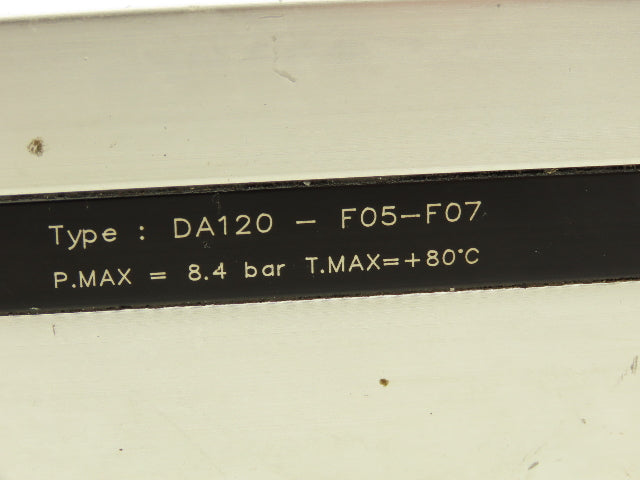 Omal DA120-F05-F07 Pneumatic Valve Actuator 121psi Double Acting