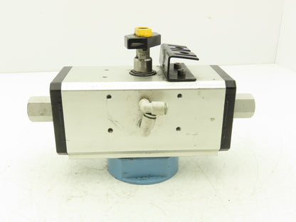 Omal DA120-F05-F07 Pneumatic Valve Actuator 121psi Double Acting