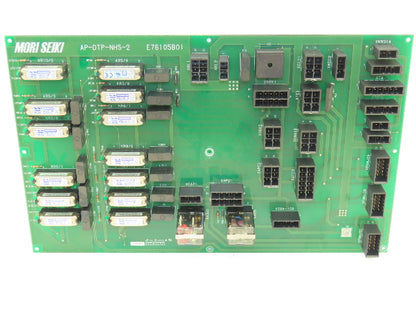Mori Seiki AP-DTP-NH5-2 Lathe Distribution Module Relay Board