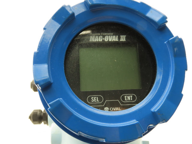 Oval Corp MGW1-0801T18E-11A Mag-Oval III Magnetic Flow Meter 3" Tube 426psi