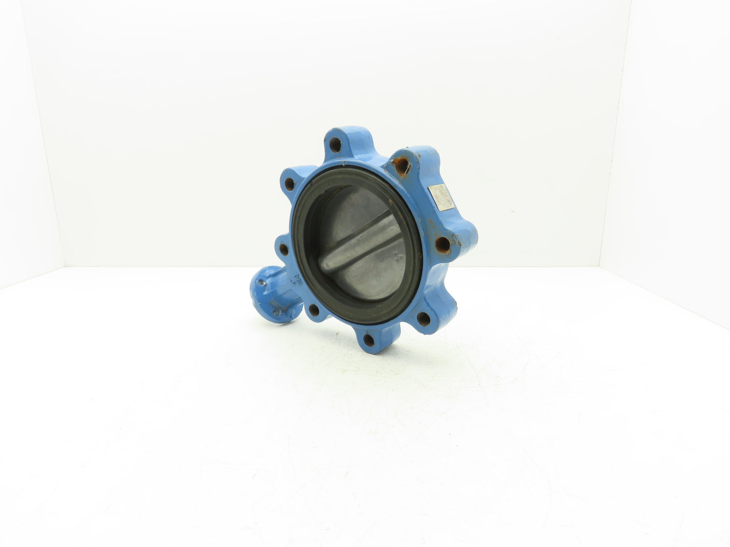 Durco 6" Lug Style Butterfly Valve Lined Disc 150psi DN150  *Cracked Seal*