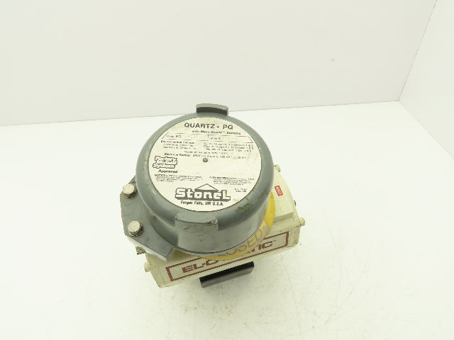 El-O-Matic ED10 Pneumatic Valve Actuator 120psi w/StoneL Positioner Quartz PQ