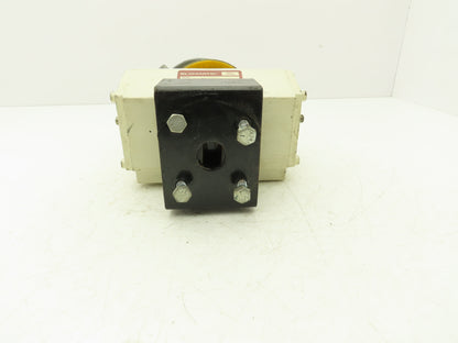 El-O-Matic ED10 Pneumatic Valve Actuator 120psi w/StoneL Positioner Quartz PQ
