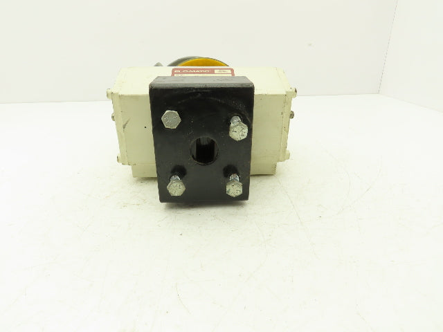 El-O-Matic ED10 Pneumatic Valve Actuator 120psi w/StoneL Positioner Quartz PQ