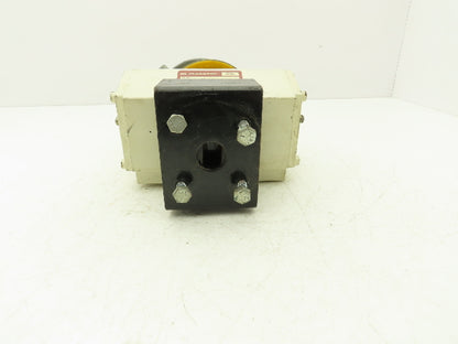El-O-Matic ED10 Pneumatic Valve Actuator 120psi w/StoneL Positioner Quartz PQ