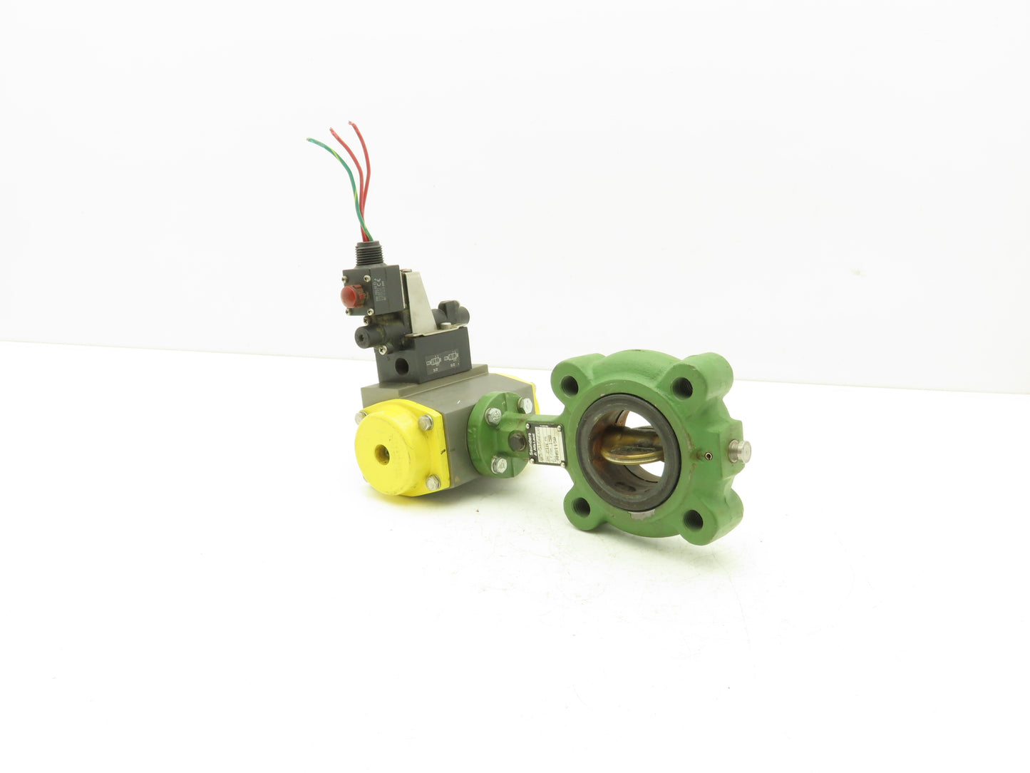 Saunders Alfa Laval 2" Lug Butterfly Valve w/Conbraco Pneumatic Actuator CTD 30