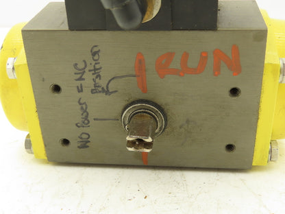 Saunders Alfa Laval 2" Lug Butterfly Valve w/Conbraco Pneumatic Actuator CTD 30