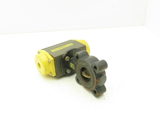 Apollo 142 2" Lug Butterfly Valve w/Conbraco Pneumatic Actuator CTD 40