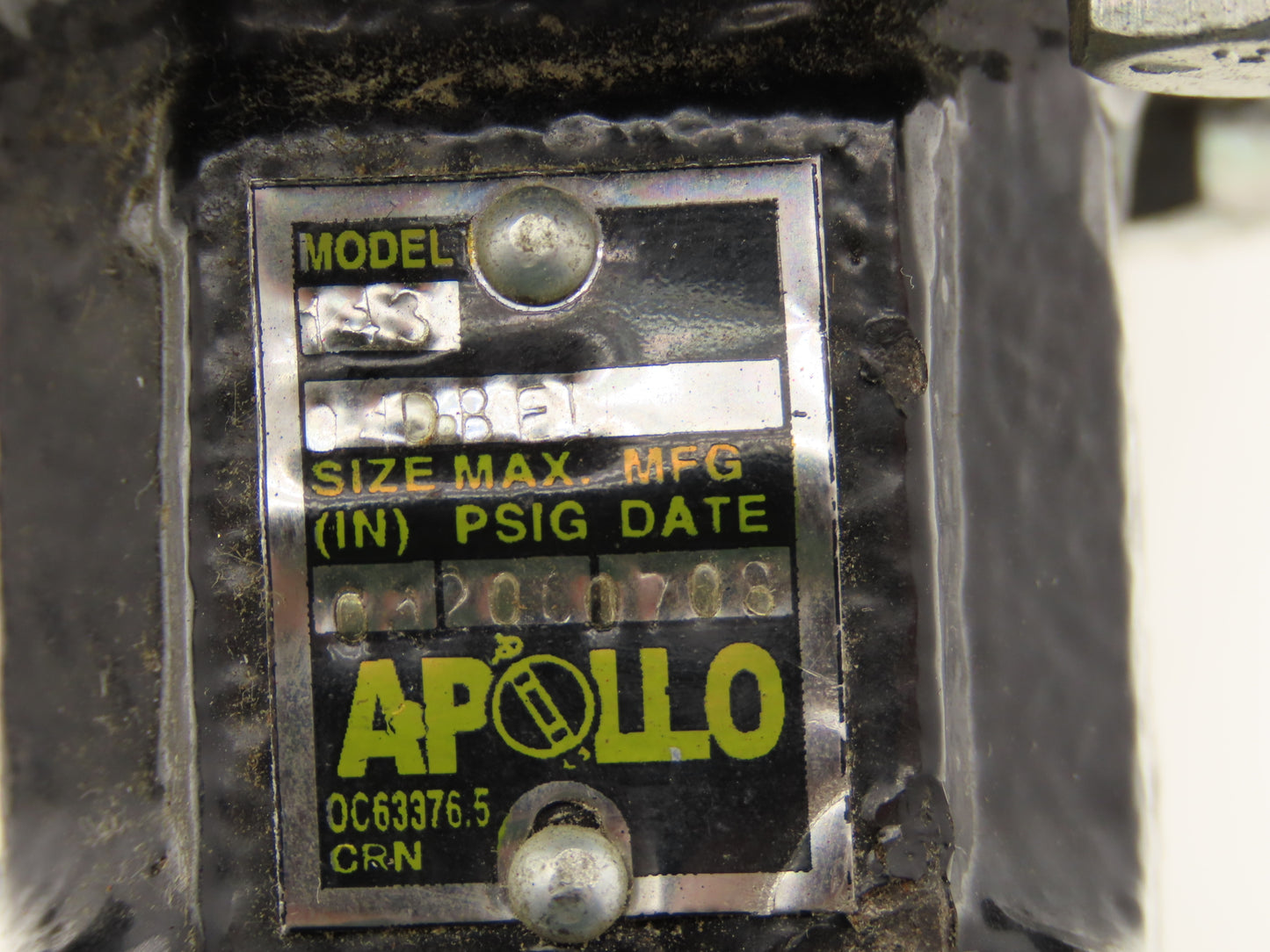 Apollo 143 4" Lug Butterfly Valve 200psi w/Pneumatic Actuator AD075