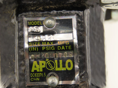 Apollo 143 4" Lug Butterfly Valve 200psi w/Pneumatic Actuator AD075