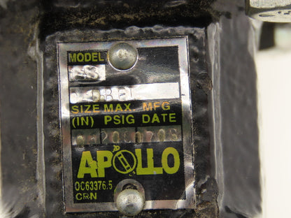 Apollo 143 4" Lug Butterfly Valve 200psi w/Pneumatic Actuator AD075