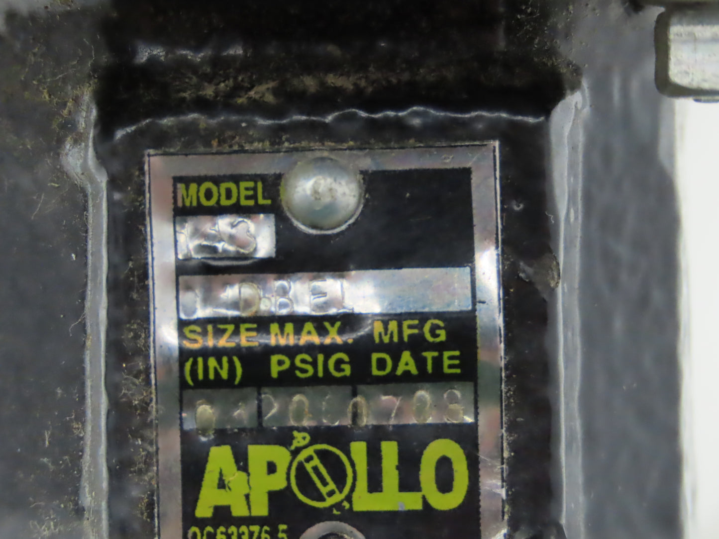 Apollo 143 4" Lug Butterfly Valve 200psi w/Pneumatic Actuator AD075