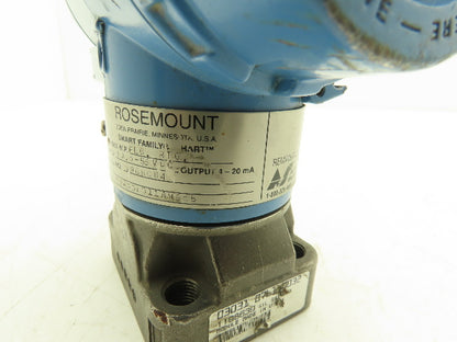 Rosemount 3051L3AA0FD11AM5E5 Electronic Pressure Transmitter 10.5-55vdc
