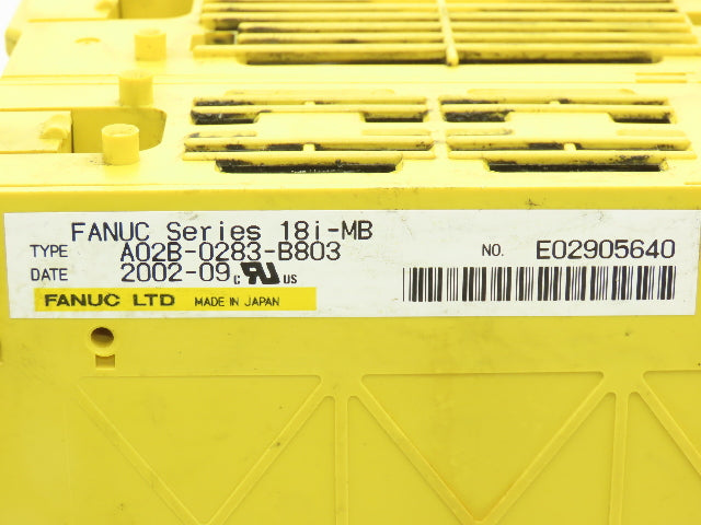 Fanuc A02B-0283-B803 3-Slot Chassis Base unit