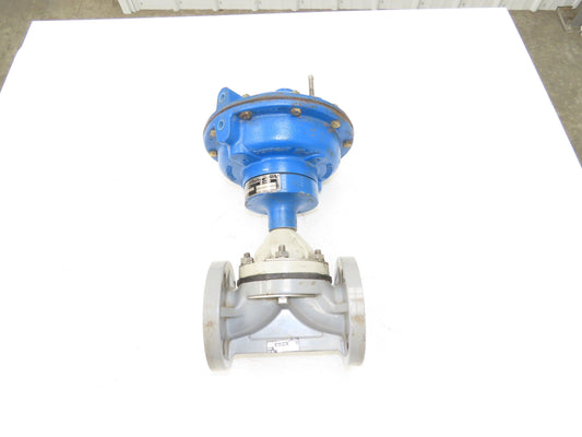 Asahi Diaphragm Pinch Valve 2" Flanged CPVC w/Century Pneumatic Actuator