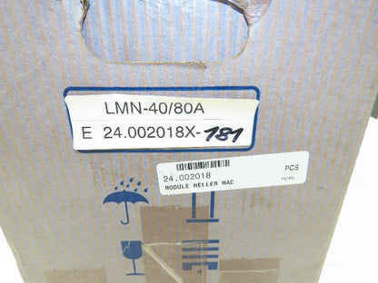 Heller LMN-40/80A Uni-Pro Digi Servo Drive Amplifier Module 40-80A 20.004 217-03
