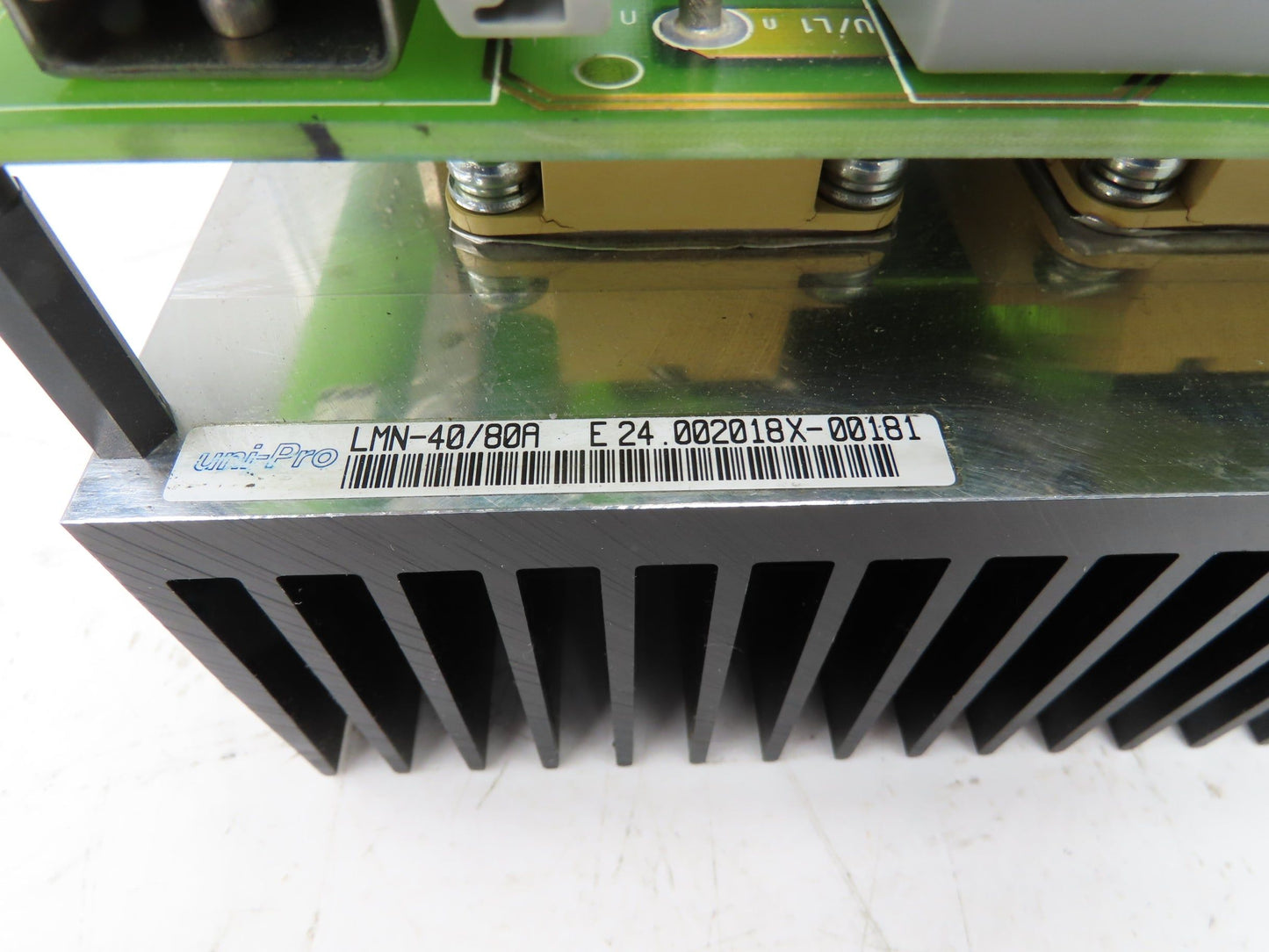 Heller LMN-40/80A Uni-Pro Digi Servo Drive Amplifier Module 40-80A 20.004 217-03