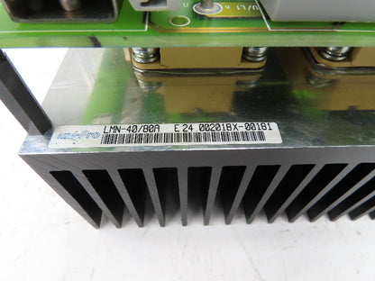 Heller LMN-40/80A Uni-Pro Digi Servo Drive Amplifier Module 40-80A 20.004 217-03