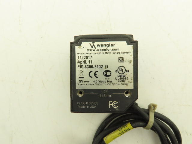 Wenglor FIS-6300-3102 UltraScan Standard Density Photoelectric Sensor