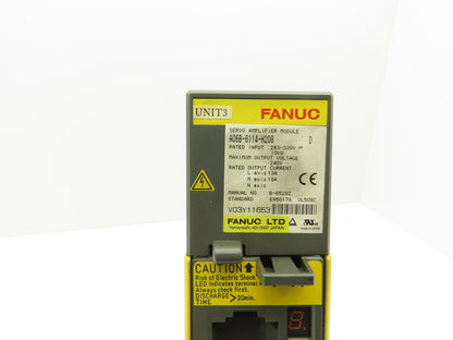 Fanuc A06B-6114-H208 Servo Amplifier Module 10kW 283-339v Input 240v Max Output