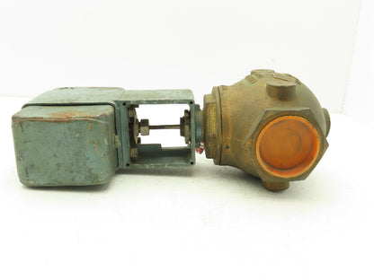 ITT Hydramotor HV21JK201AV7 Motorized Control Valve 2-1/2"NPT Bronze 120V