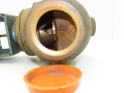 ITT Hydramotor HV21JK201AV7 Motorized Control Valve 2-1/2"NPT Bronze 120V