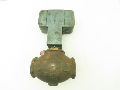 ITT Hydramotor HV21JK201AV7 Motorized Control Valve 2-1/2"NPT Bronze 120V