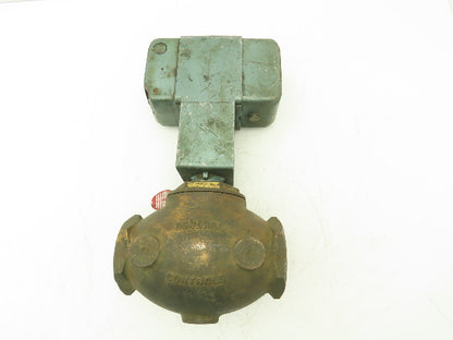 ITT Hydramotor HV21JK201AV7 Motorized Control Valve 2-1/2"NPT Bronze 120V