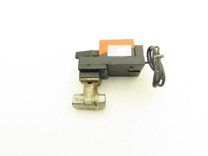 Belimo LR24-SR US Electric Actuator 1/2"Ball Control Valve 600 PSI 2-Pos 24VDC