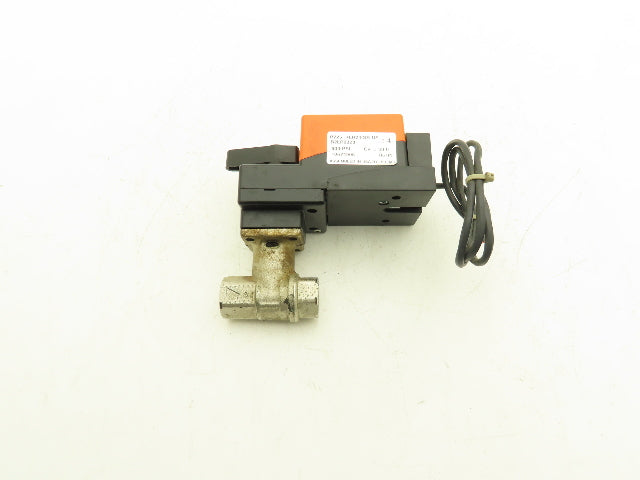Belimo LR24-SR US Electric Actuator 1/2"Ball Control Valve 600 PSI 2-Pos 24VDC