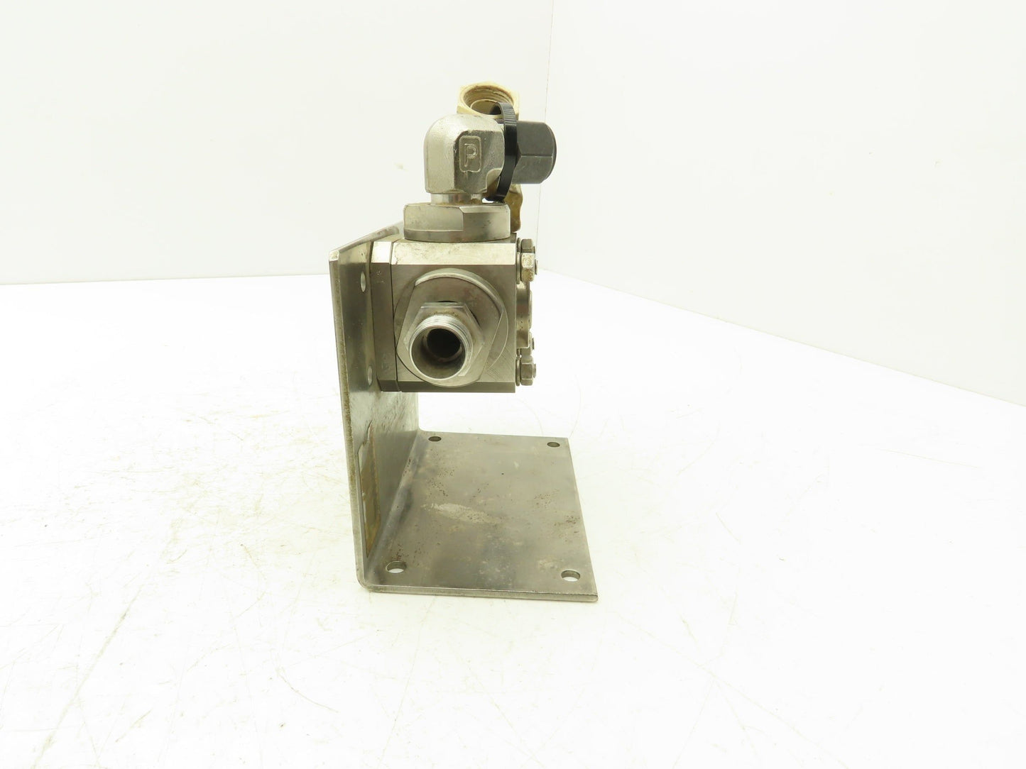 Kajaani Electronics 3-Way 1/2" Stainless Ball Valve High Pressure