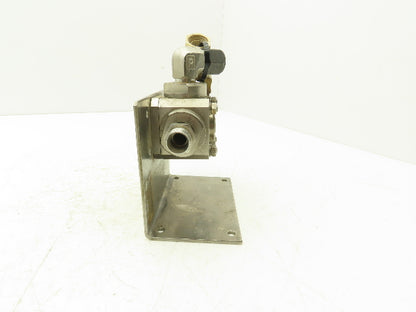 Kajaani Electronics 3-Way 1/2" Stainless Ball Valve High Pressure