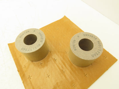 Norton GWBG-818 Alundum Grinding Wheel 2.75x4-3/8x1-1/4" 17360 RPM Lot of 3 Sets