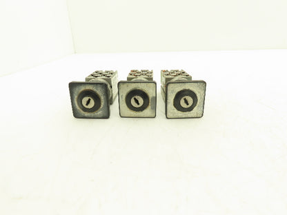 ABB WAW937/8ZM 3HAC 6428-5/04 Control Switch 2-Position 25A 690V NO KEY Lot of 3