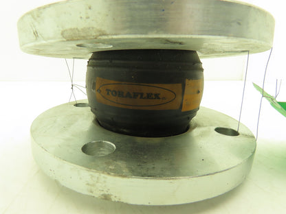 Toraflex Rubber Expansion Joint 2-1/2" 65mm Flanged 230 psi