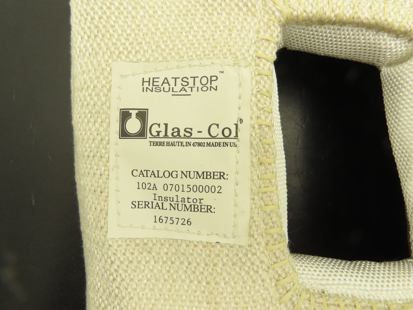 Glas-Col 102A Heating Mantle Insulation Collar 2.5" W 4" D 2.75" H