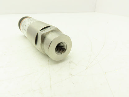 IFM PN4226 Electronic Pressure Switch 1/4" NPT 90V-240VAC IP67 0-36.3 psi Range