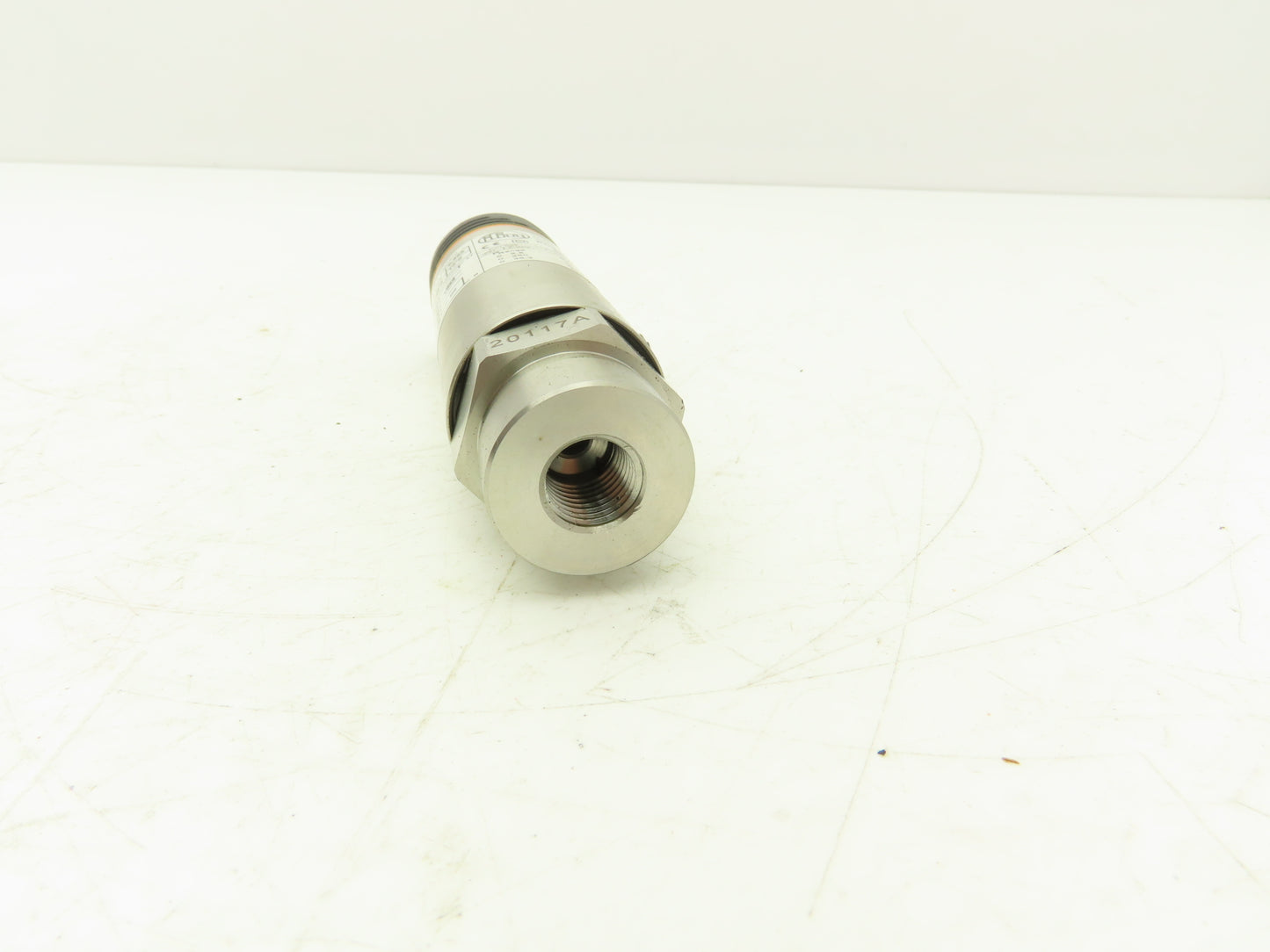 IFM PN4226 Electronic Pressure Switch 1/4" NPT 90V-240VAC IP67 0-36.3 psi Range