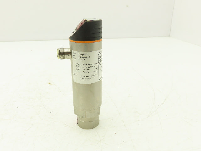 IFM PN4220 Electronic Pressure Switch 1/4" NPT 90V-240VAC IP67 0-5800 psi Range