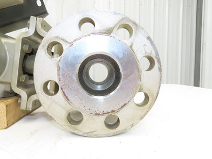 NDV Nippon E100N DN50 2" Flanged 2-Way Ball Valve & Pneumatic Actuator EPN1105N