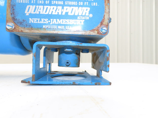 Neles-Jamesbury B60S Quadra-Powr Pneumatic Actuator + 6" Wafer Butterfly Valve
