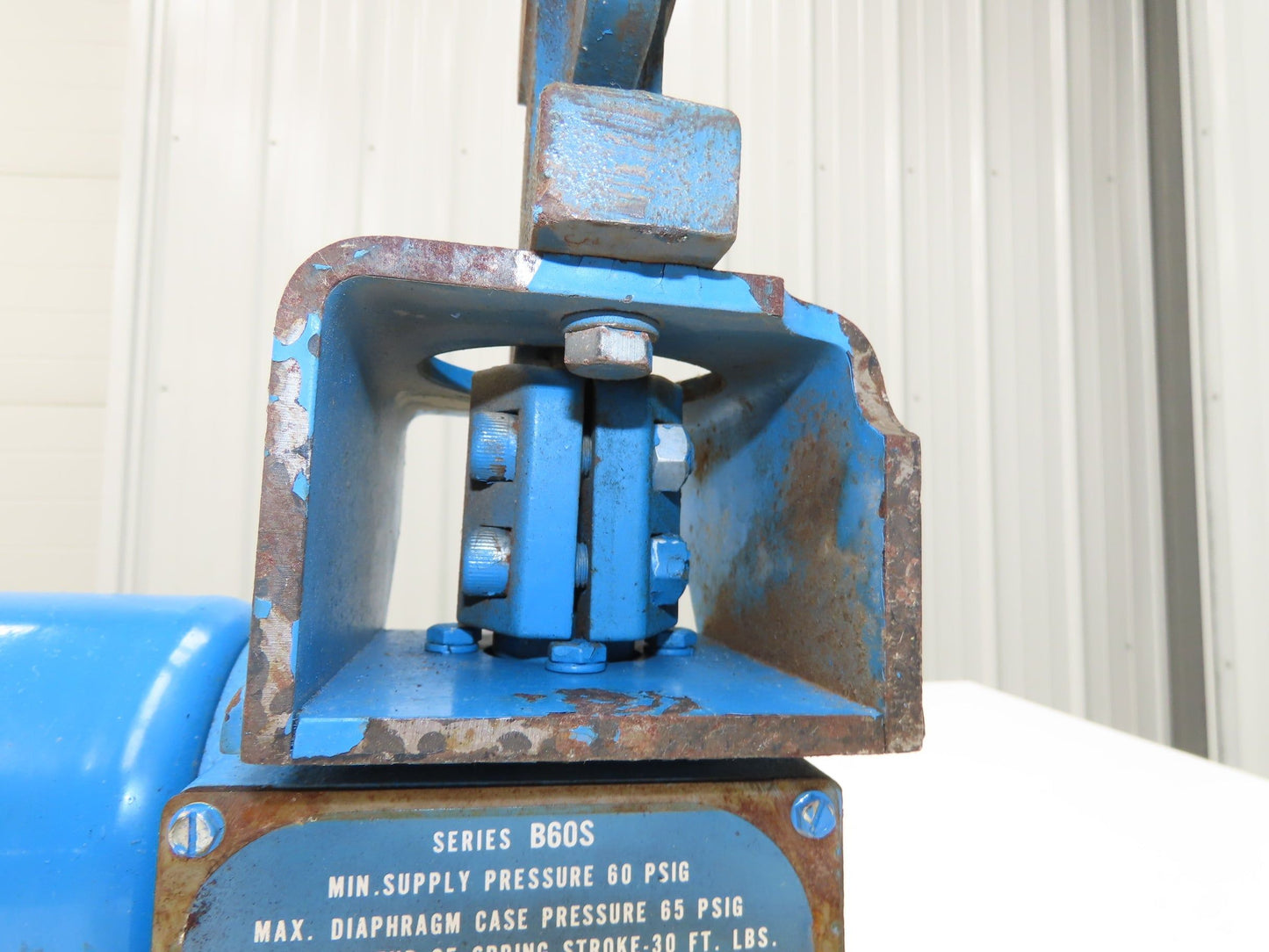 Neles-Jamesbury B60S Quadra-Powr Pneumatic Actuator + 6" Wafer Butterfly Valve
