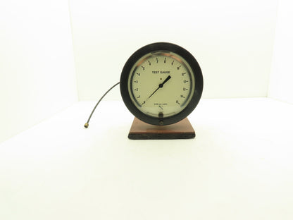 Ashcroft Air Pressure Test Gauge 15 psi 8" Adjustable Offset 0.05 psi Subdiv